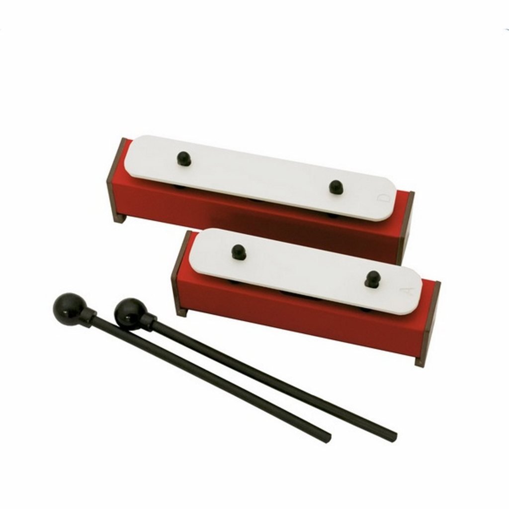 Amazon.com: A & D Resonator Bell Set - Red Plastic Set Contains D5